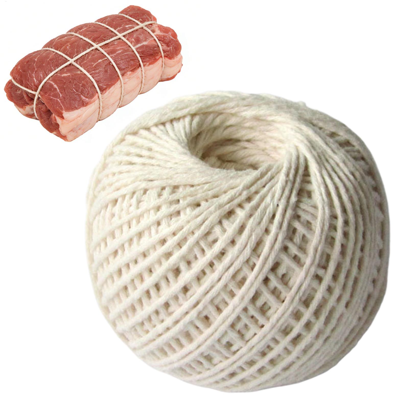 Kitchen Baking Twine - 85m voedselveilige katoenen kookkoord, zacht 2mm