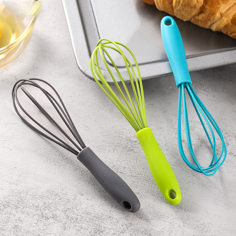 Baking Kitchen Kids - 6-inch mini-siliconen eierklopper voor kinderen, kindveilig,