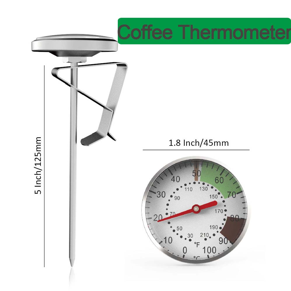Kitchen Q - 0-100 ° C Voedselthermometer Roestvrij staal
