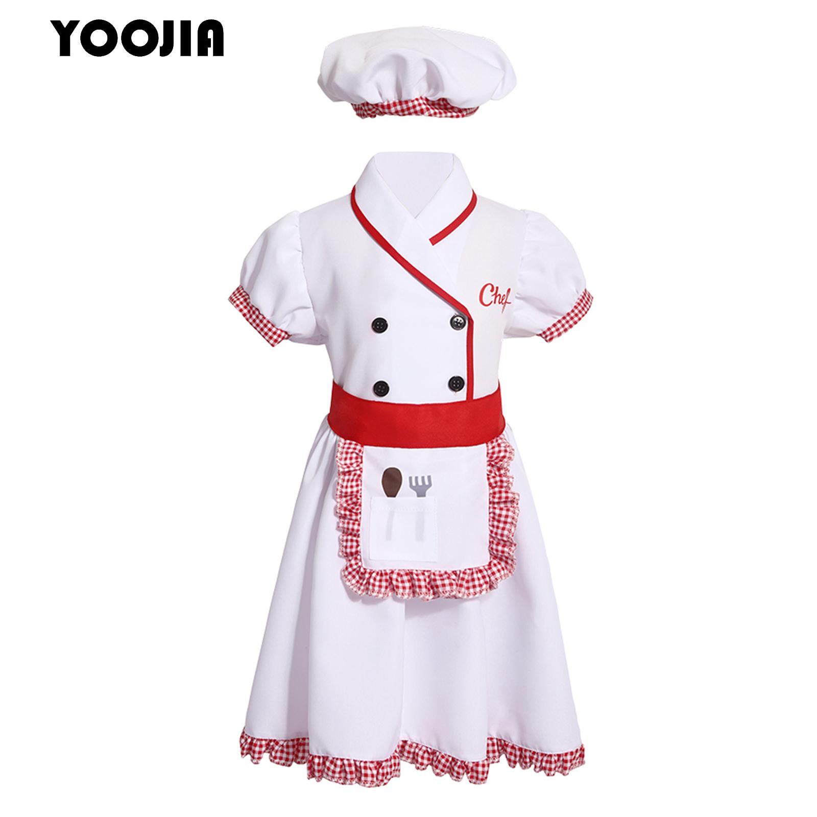 Cooking Chef Xl - Jongens Meisje Chef Uniformen Schort Hoed