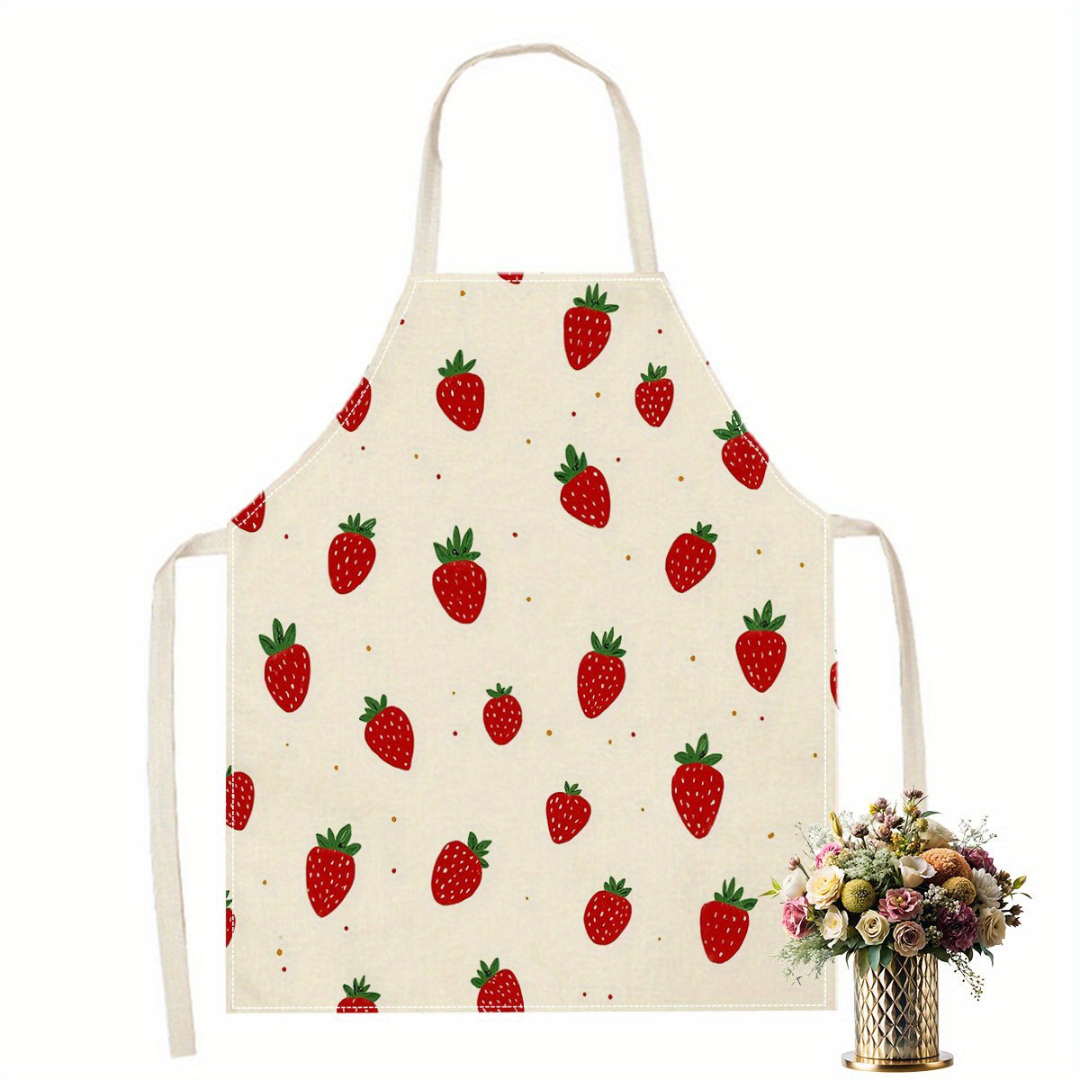Baking Kitchen Kids - 1pc Aardbeienschort Fruitpatroon Keuken Koken Bakken