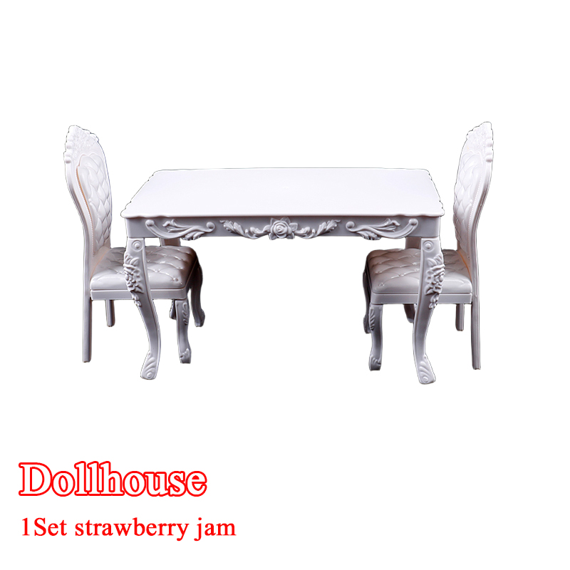Kitchen Q - Poppenhuis 1:6 Keukenmeubilair Eettafel Stoel Computer