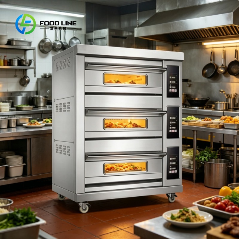 Commercial Kitchen For Baking - Commerciële oven van roestvrij staal voor