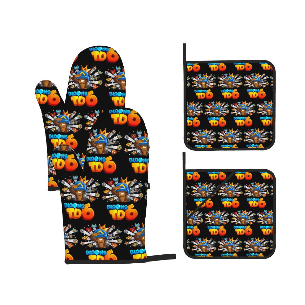 Baking Kitchen Kids - Bloons Td 6 Ovenwanten en pannenlappen