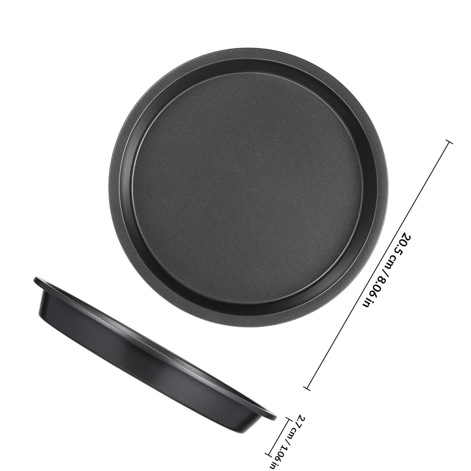Ronde antiaanbak pizzapan van  - Kitchen Baking Tray recensie en prijs
