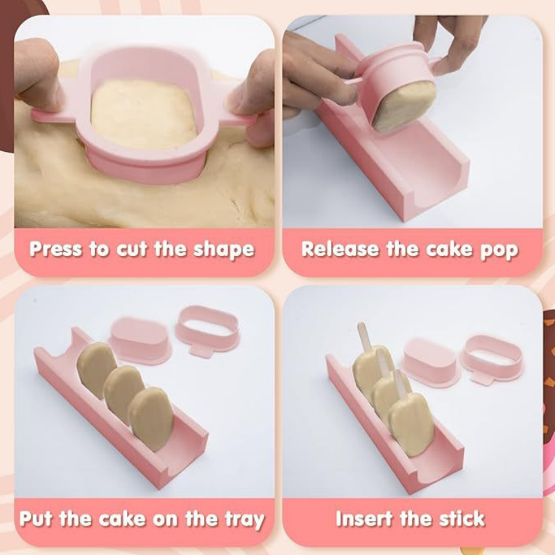 Cake Pop Vormpjes Set met Bakp - Kitchen Baking Tray recensie en prijs