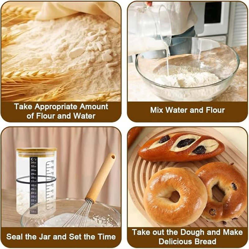 Zuurdesem Starter Jar Kit Zuur - Kitchen Baking Containers recensie en prijs