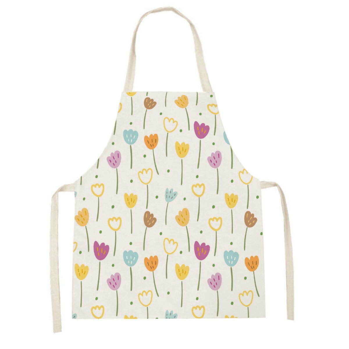 Roze tulp keukenschort Schoonm - Baking Kitchen Kids recensie en prijs
