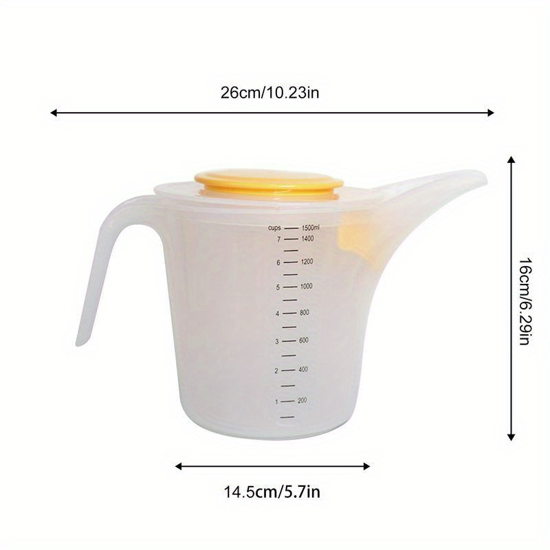 1500Ml Keuken Bakken Mengbeker - Kitchen Baking Containers recensie en prijs