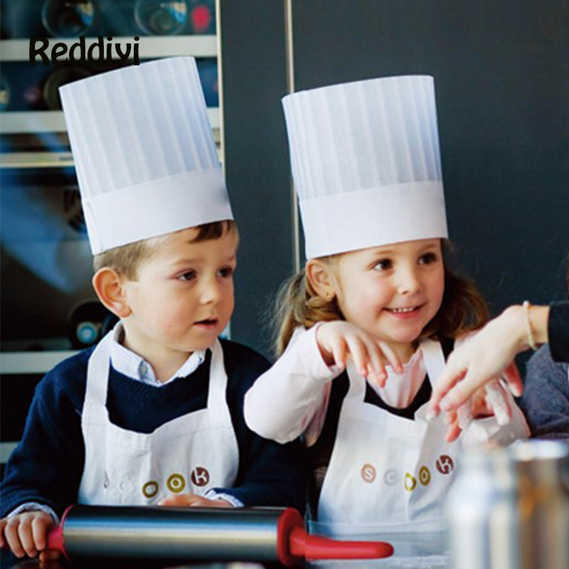10 Pce Kids Kitchen Hats Kinde - Baking Kitchen Kids recensie en prijs