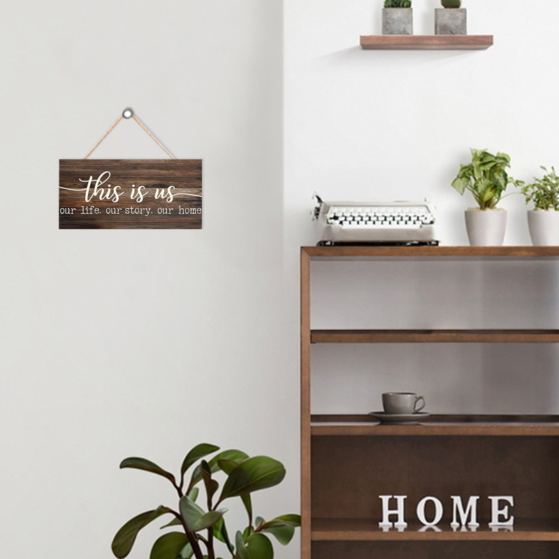 Rustiek Dit Is Ons Muur Opknop - Kitchen Q recensie en prijs