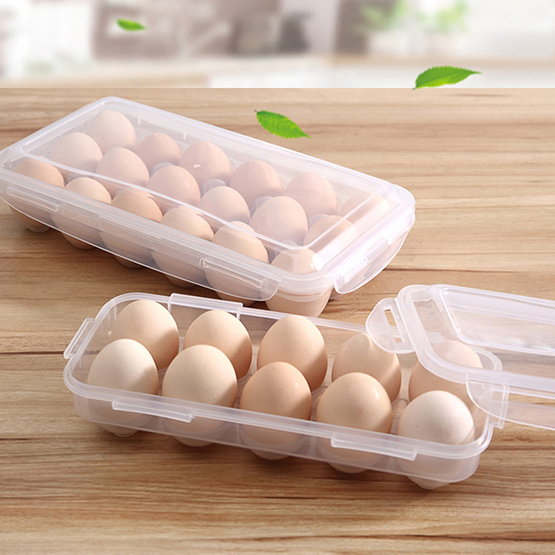 1/2 Pc 10 Grids Ei Opbergdoos  - Kitchen Q recensie en prijs