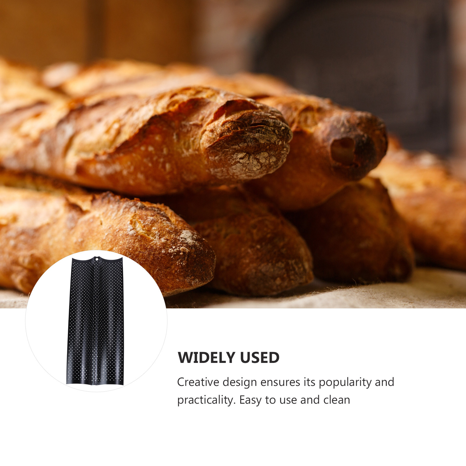 2-vakjes Franse brood bakvorm, - Kitchen Baking Tray recensie en prijs