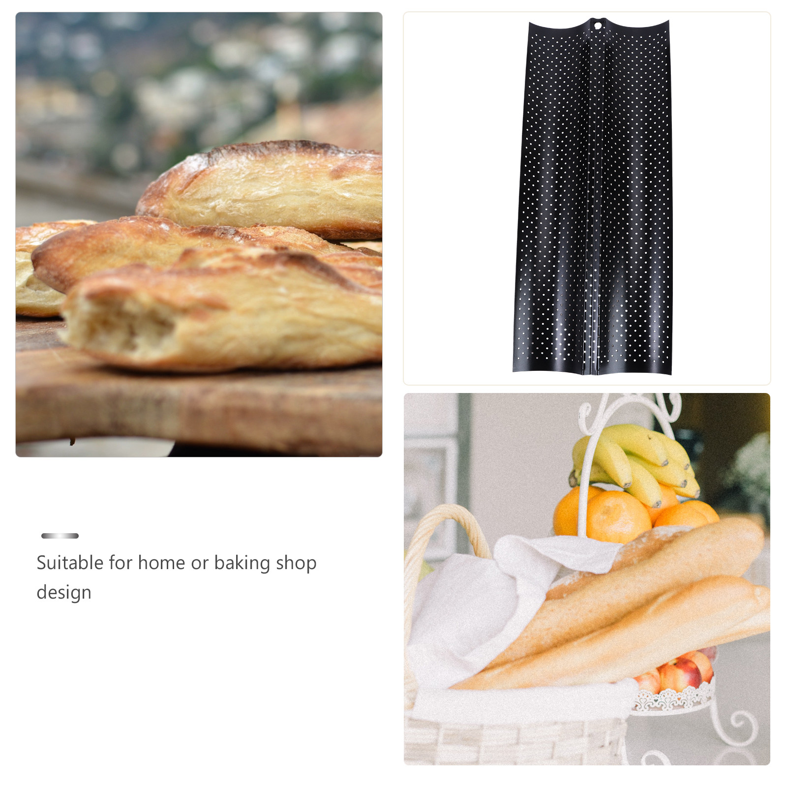 2-vakjes Franse brood bakvorm, - Kitchen Baking Tray recensie en prijs