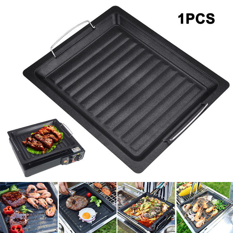 Buiten dikke vierkante grillpa - Kitchen Baking Containers recensie en prijs