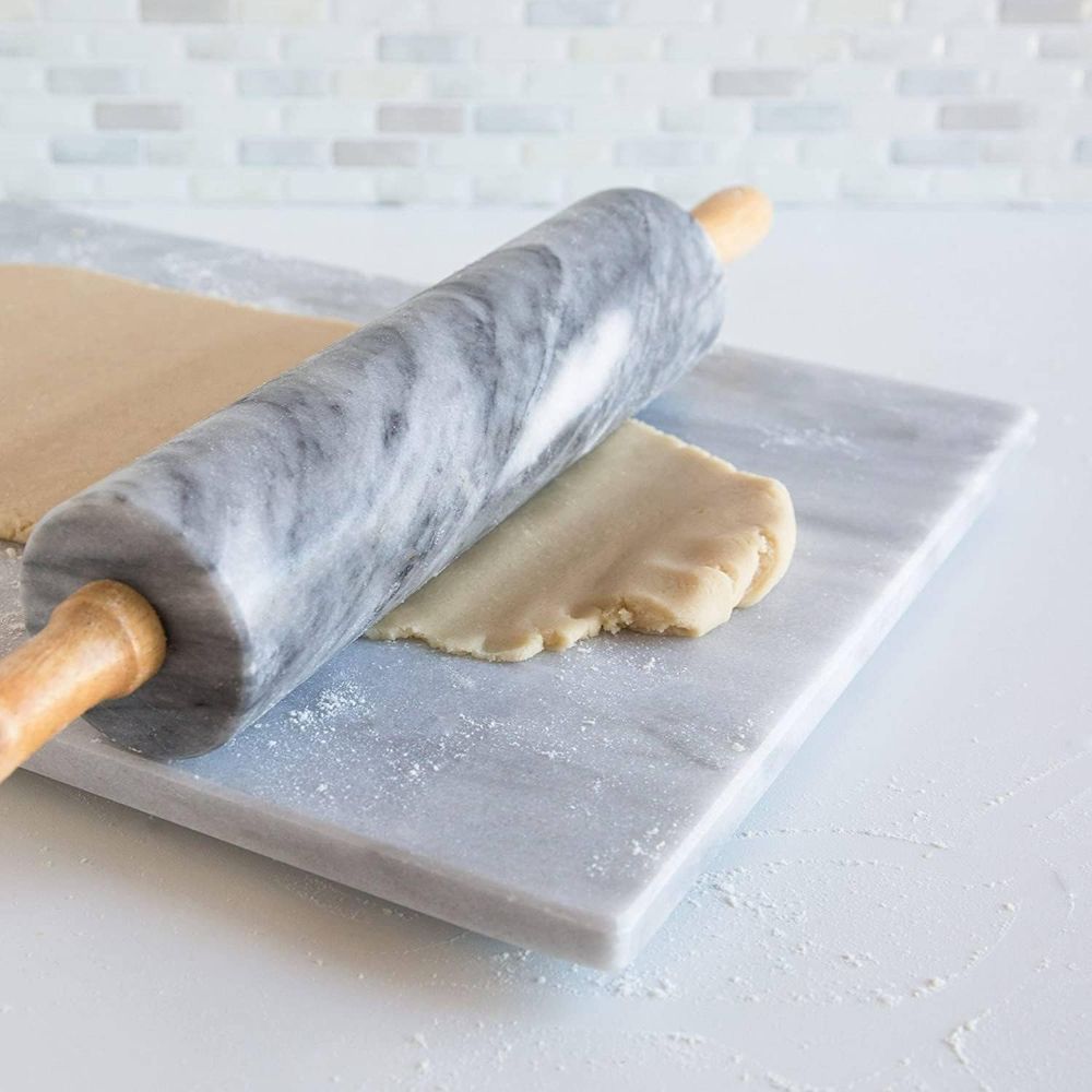 10-inch witte marmeren deegrol - Rolling Pin Marble recensie en prijs