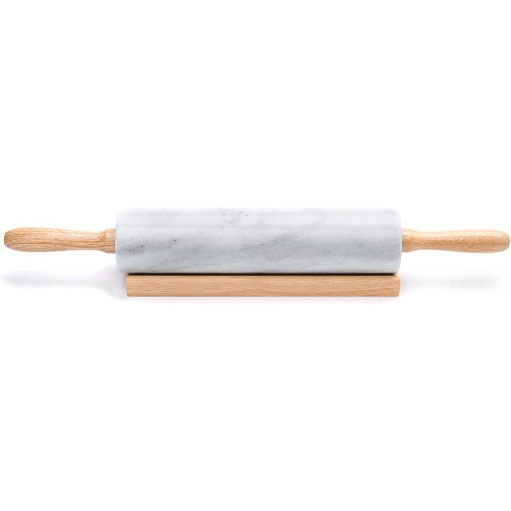 10-inch witte marmeren deegrol - Rolling Pin Marble recensie en prijs