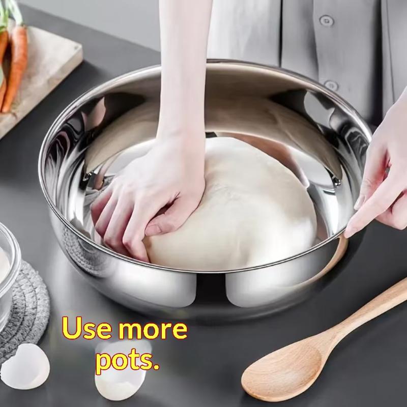 Nieuwe roestvrijstalen mengkom - Commercial Kitchen For Baking recensie en prijs