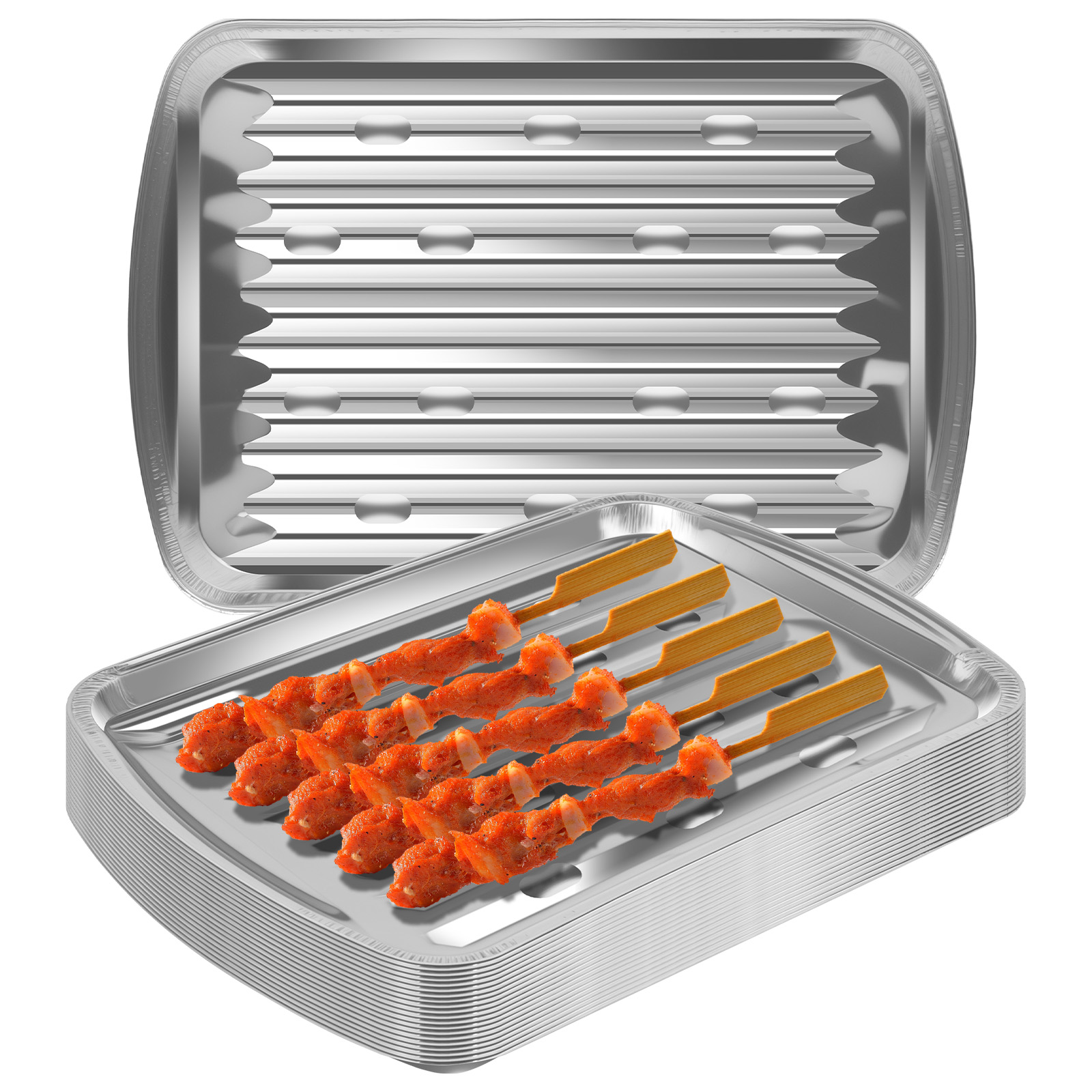Aluminiumfolie Dienbladen Anti - Kitchen Baking Tray recensie en prijs