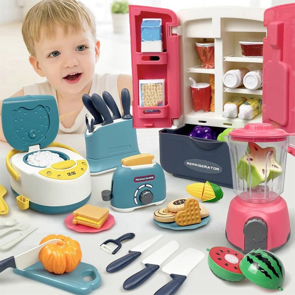 Grappige veelkleurige kookset  - Baking Kitchen Kids recensie en prijs