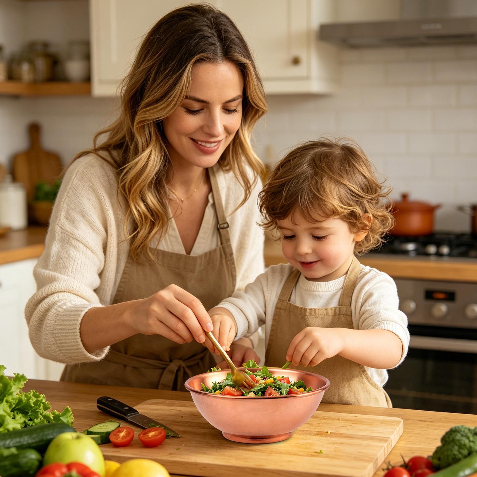 Koperen kom Grote opbergcontai - Kitchen Baking Containers recensie en prijs