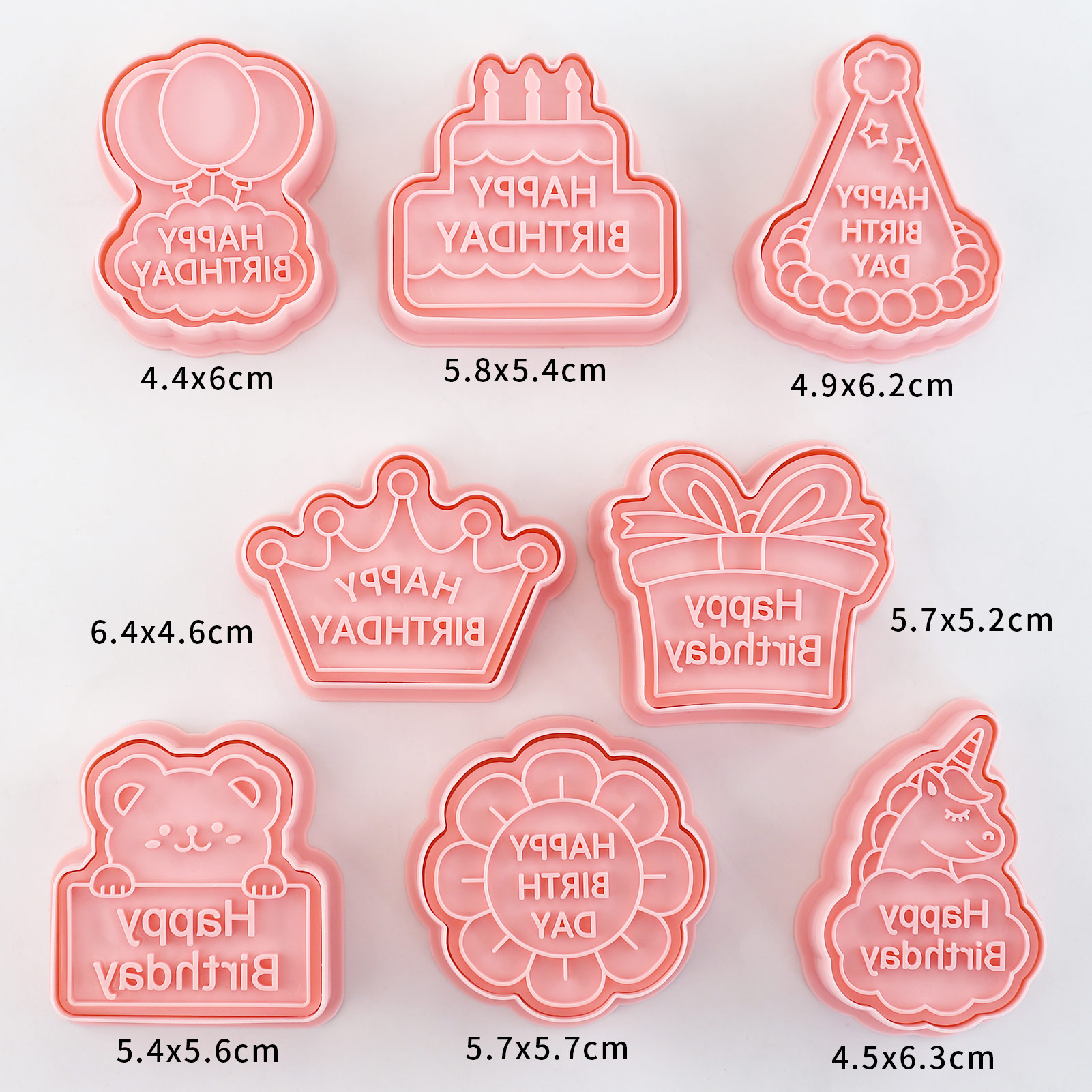 8 stks Gelukkige Verjaardag Co - Baking Kitchen Kids recensie en prijs