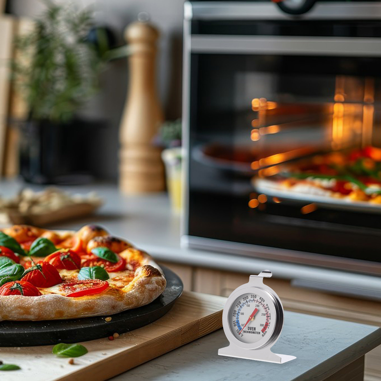 Oventhermometer van roestvrij  - Kitchen Baking Oven recensie en prijs
