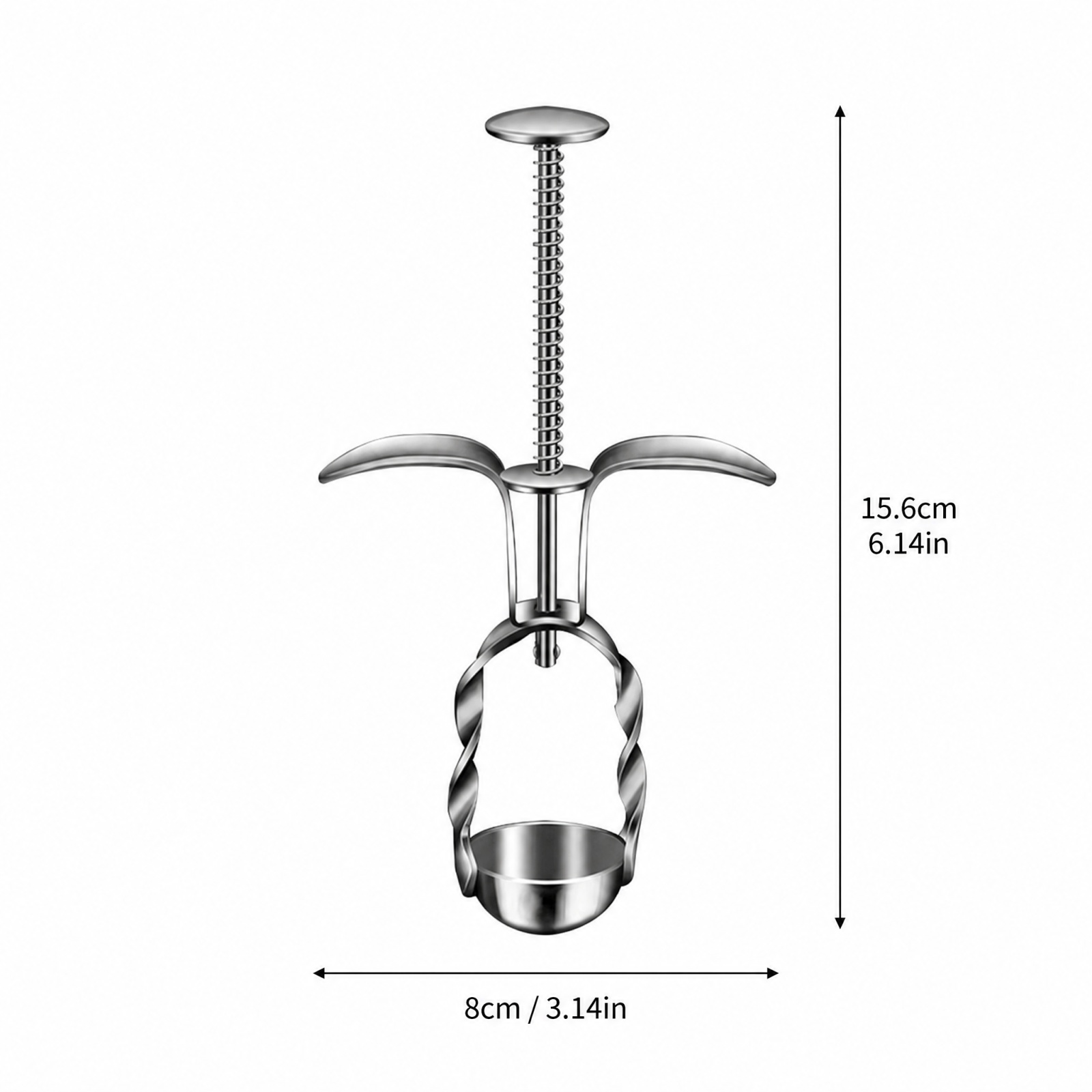 Roestvrijstalen rode dadelontp - Kitchen Baking Tools recensie en prijs