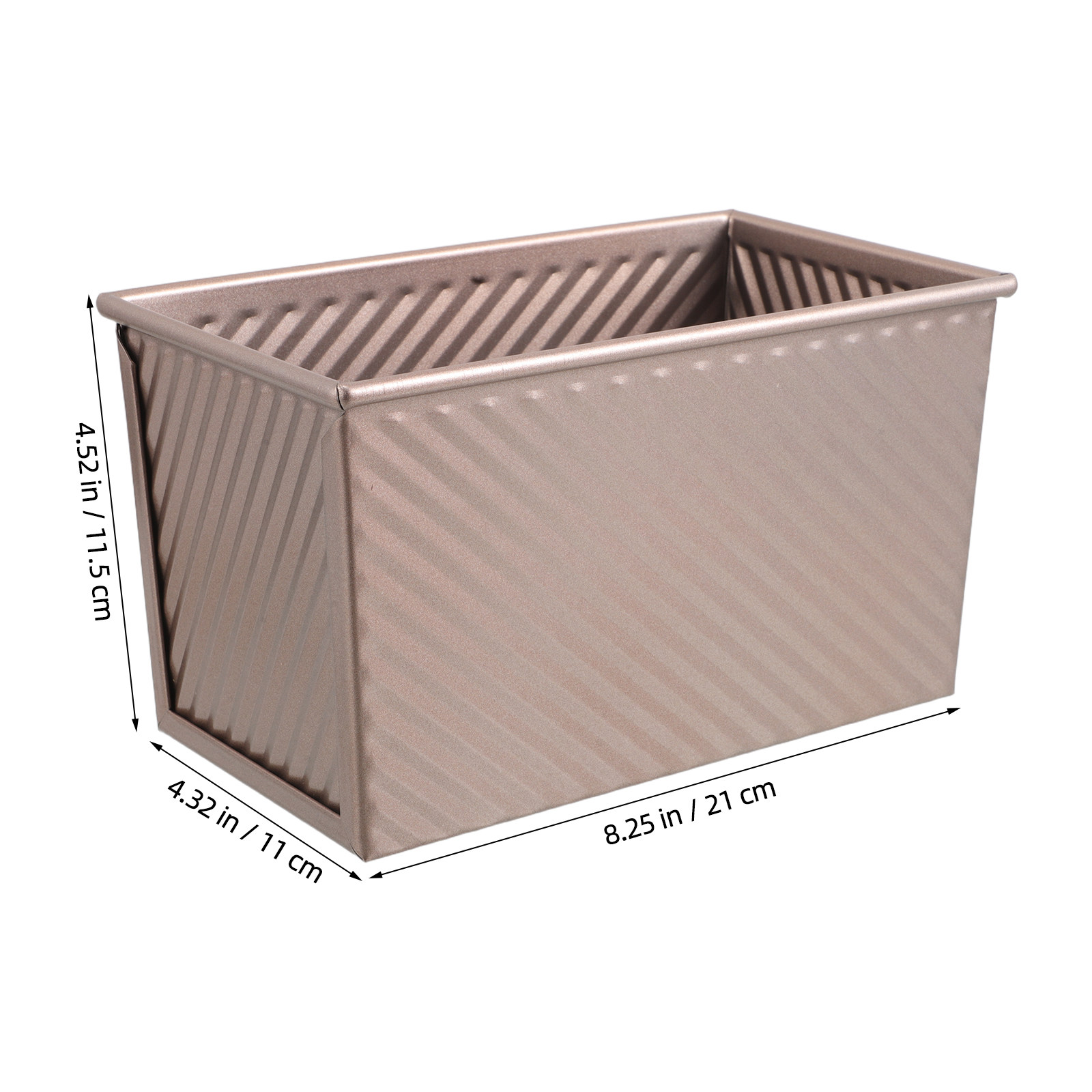 Rechthoekige toastpan met anti - Kitchen Baking Tray recensie en prijs