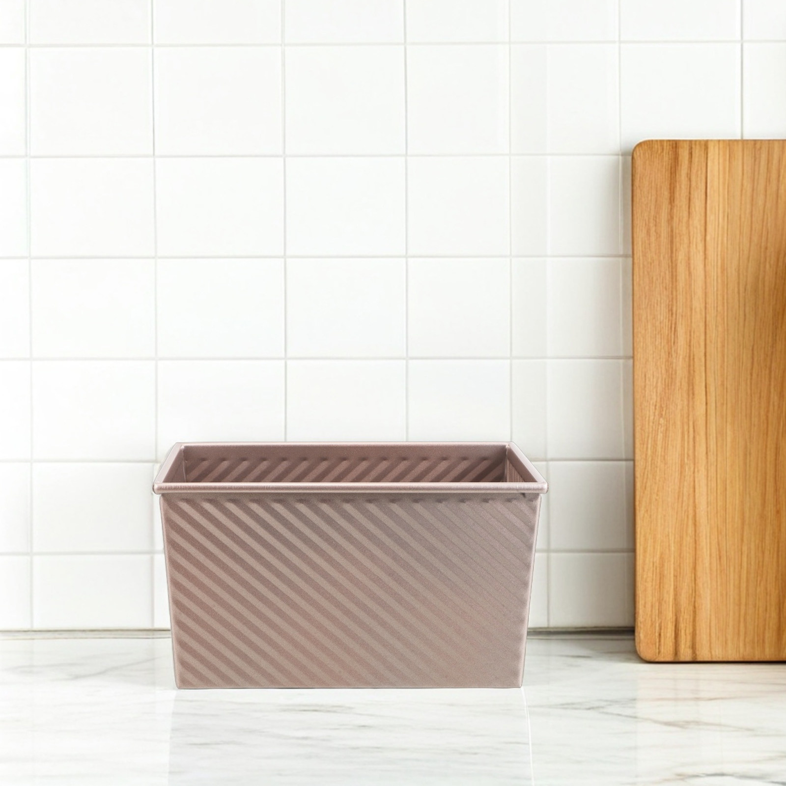 Rechthoekige toastpan met anti - Kitchen Baking Tray recensie en prijs