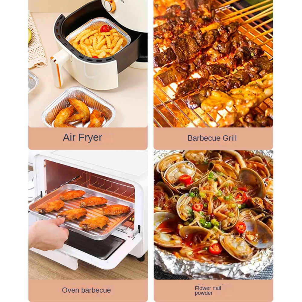 20CM Air Friteuse Aluminiumfol - Kitchen Baking Tray recensie en prijs