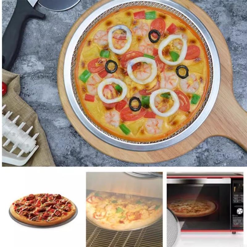 Ronde aluminium pizzazeef, bak - Kitchen Baking Center recensie en prijs