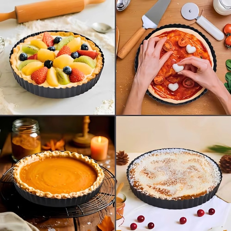 1-delige verwijderbare taartvo - Kitchen Baking Tray recensie en prijs