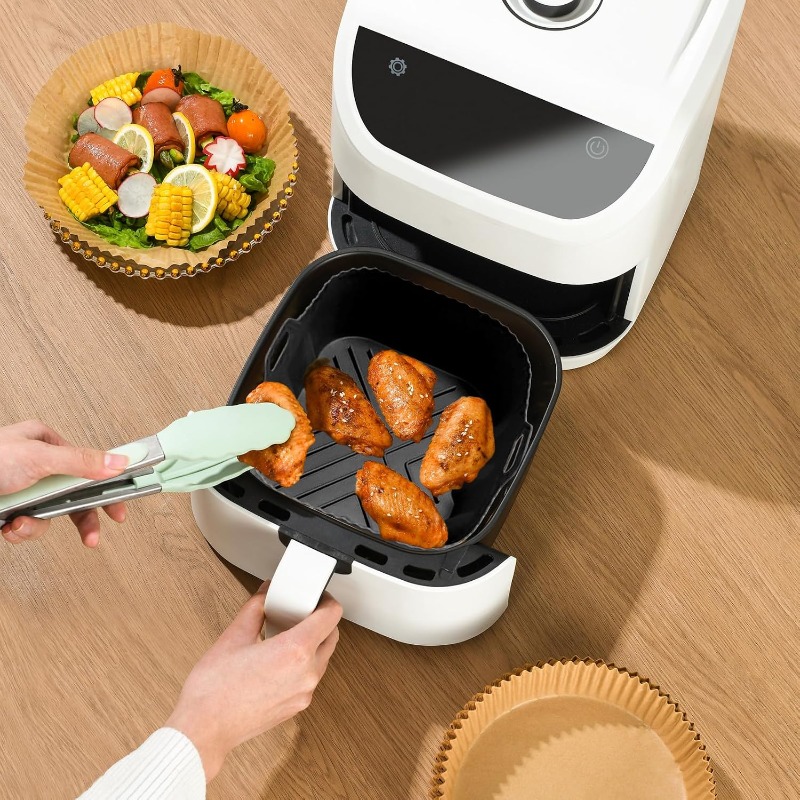 Herbruikbare siliconen luchtfr - Kitchen Baking Tray recensie en prijs