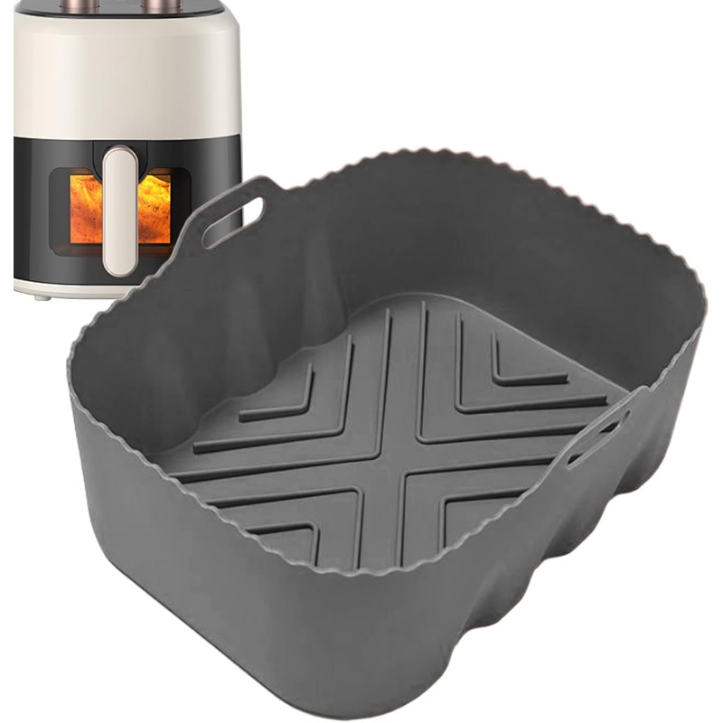 Herbruikbare siliconen luchtfr - Kitchen Baking Tray recensie en prijs